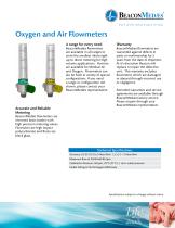 Oxygen and Air Flowmeters - 1