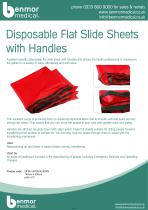 Disposable Flat Slide Sheets with Handle - 1