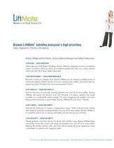 Brewer LiftMate Low/High Patient Lift - 4