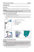 TEE Transducer Holder 811-050-3