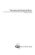 Transducer Storage Rack and Stabilizer - 1