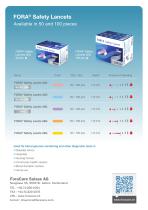 FORA Safety Lancets-2