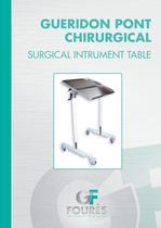 Surgical instrument table - 1