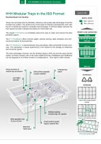 Modular tray system in ISO and DIN-10