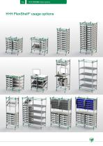 Modular tray system in ISO and DIN-19