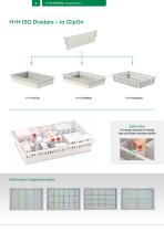 Modular tray system in ISO and DIN-8