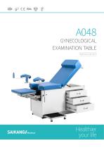 A048 Gynecological Examination Table SaikangMedical