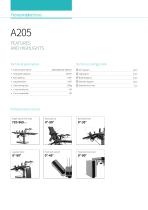 A205 Manual Operation Table SaikangMedical - 2