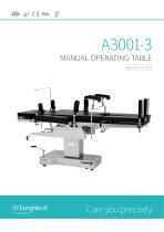 A3001-3 Manual Operating Table