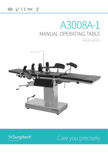 A3008A-1 Manual Operating Table SKSurgitech
