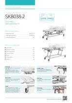 SKB038-2 Patient Trolley SaikangMedical - 2