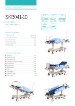 SKB041-10 Patient Transportation Trolley SaikangMedical - 2