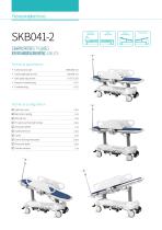 SKB041-2 Patient-Transportation-Trolley_SaikangMedical - 2