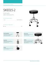 SKE015-2 Nurse Stool SaikangMedical - 2