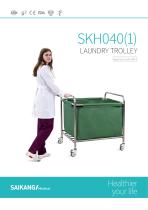 SKH040-1 Laundry-Trolley_SaikangMedical