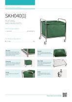 SKH040-1 Laundry-Trolley_SaikangMedical - 2