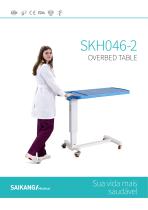 SKH046-2 Overbed-Table_SaikangMedical