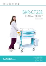 SKR-CT232 Clinical Trolley_SaikangMedical - 1