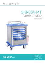 SKR054-MT Medicine-Trolley_SaikangMedical - 1