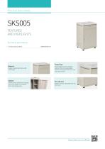 SKS005 Steel Bedside Table SaikangMedical - 2