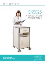 SKS025 Phenolic Resin Bedside Table SaikangMedical - 1