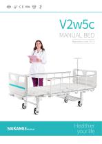 V2w5c Manual Bed SaikangMedical