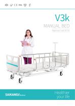 V3k Manual Bed SaikangMedical - 1