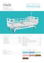 V3w5c Manual Bed SaikangMedical - 2