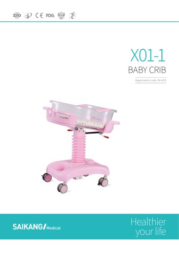 X01-1 Baby-Crib_SaikangMedical