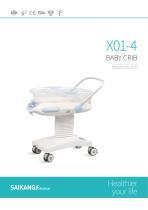 X01-4 Baby Crib SaikangMedical - 1