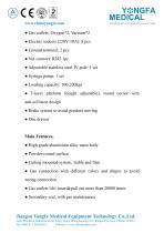 Catalog of YF-EP-03R（II）Rotary Endoscope Pendant (Fixed Height)--YONGFA MEDICAL-2