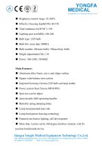 Catalog of YF-SL-03(II) Shadowless Surgical Lamp-- YONGFA MEDICAL-2