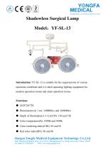 Catalog of YF-SL-13 Shadowless Surgical Lamp-- YONGFA MEDICAL-1