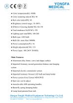 Catalog of YF-SL-F01 Shadowless Surgical Lamp-- YONGFA MEDICAL-2