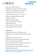 Catalog of YF-SL-F04 Shadowless Surgical Lamp-- YONGFA MEDICAL-2