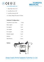 Catalog of YFDT-PY-P1-Electric Operation Table- YONGFA MEDICAL-3