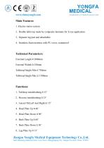 Catalog of YFDT-PY04-Electric Operation Table- YONGFA MEDICAL-2