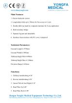 Catalog of YFDT-PY06-Electric Operation Table- YONGFA MEDICAL-2