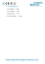 Catalog of YFST-Y04 Hydraulic Obstetric Table- YONGFA MEDICAL-3