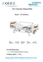 Five Function Manual Bed Model：YFC463K(II)-1