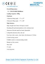 Two Function Manual Bed Model：YFC261K(V)-2