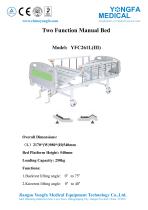 Two Function Manual Bed Model：YFC261L(III)-1