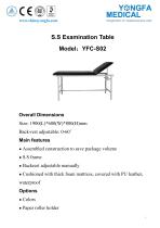 YFC-S02 S.S Examination Table-1