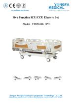 YFD5618K(IV) Five Function ICU/CCU Electric Bed