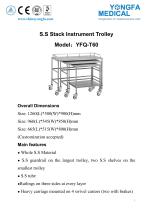 YFQ-T60 S.S Stack Instrument Trolley-1