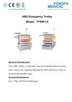 YFS001-II ABS Emergency Trolley - 1