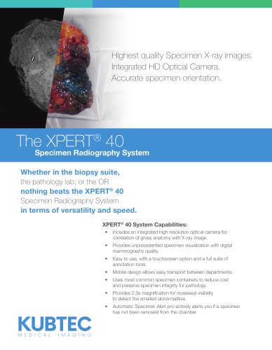 The XPERT® 40 Brochure