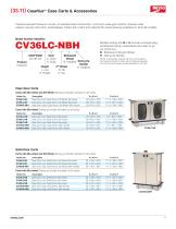 CaseVue Cart and Accessory SPEC SHEET 33.11-4