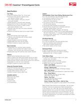  CaseVue Preconfigured Carts SPEC SHEET 33.12-2