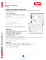  Flexline Touchpad Basic SPEC SHEET 35.60-2